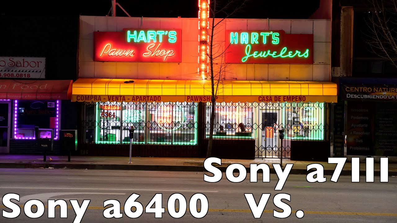 Sony a6400 Vs Sony a7III 4K video test