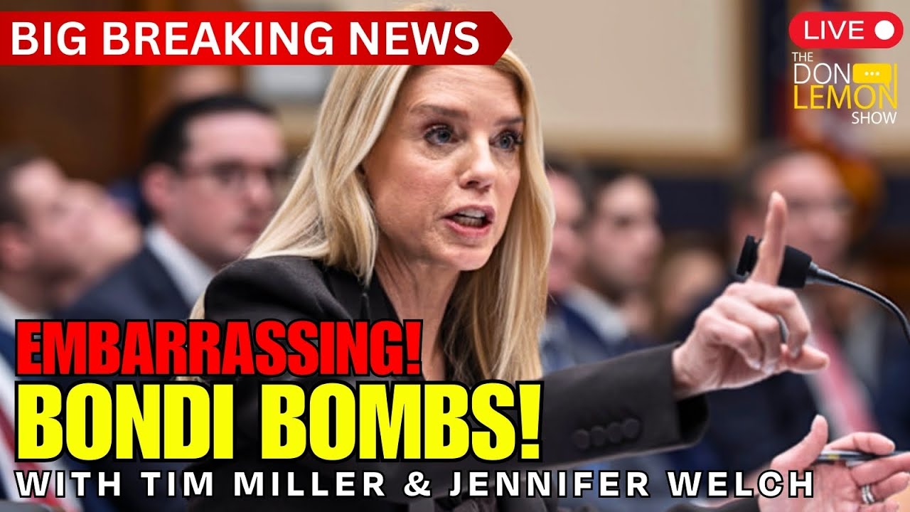 HOT TOPICS | Pam Bondi's Embarrassing House Judiciary Committee Hearing