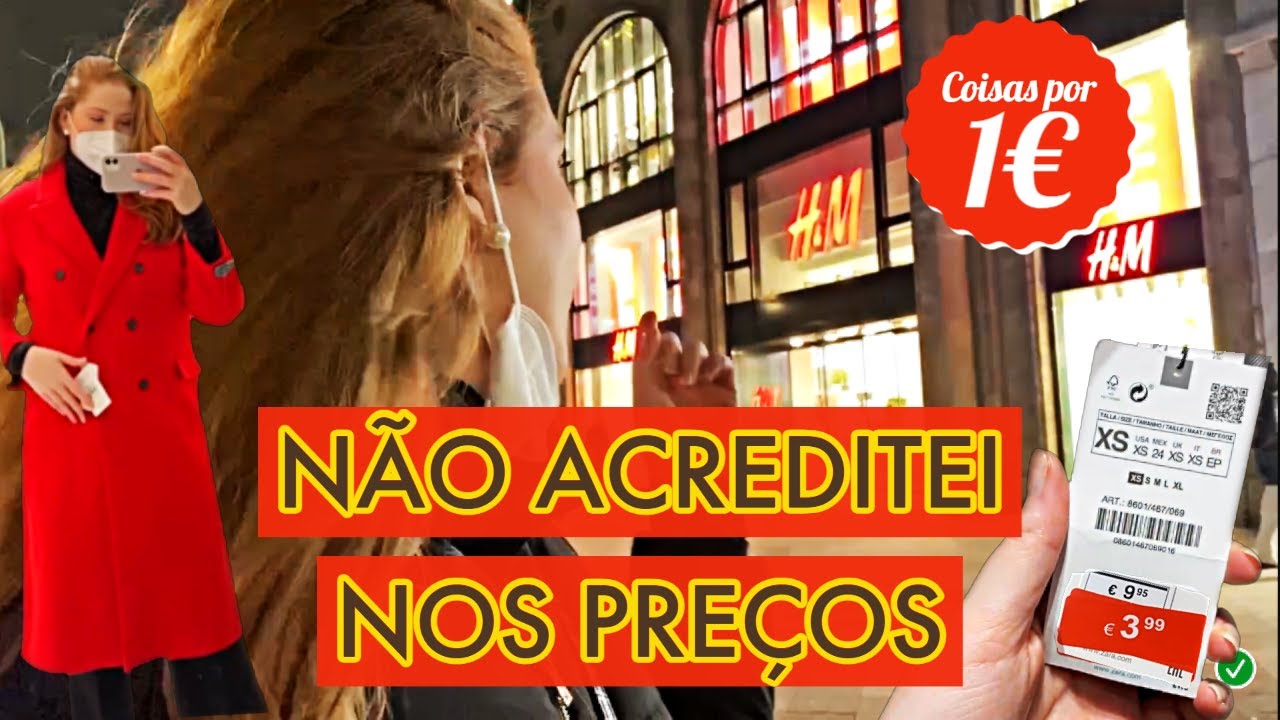 VLOG: Promoções ABSURDAS na Alemanha | Zara, Primark, H&M, Mango...