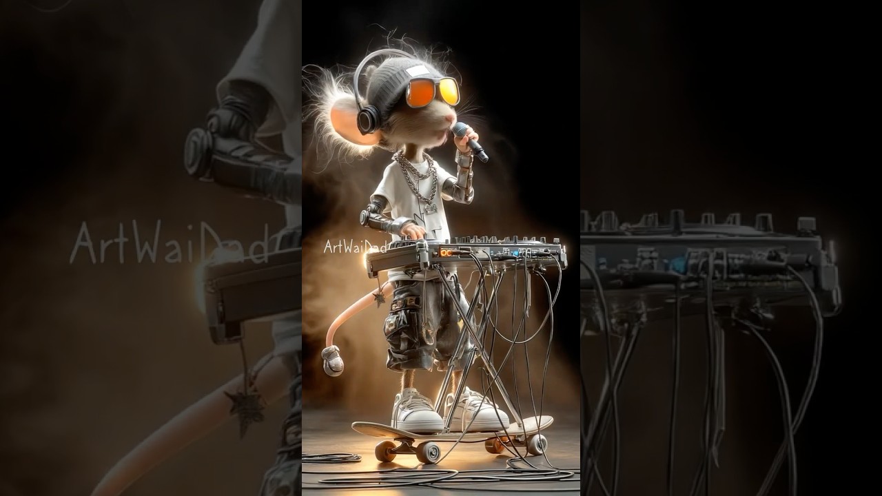 Mick&rsquo;s Song for Whiskers | A Story of Friendship #AIshorts #CartoonMusic #EmotionalHipHop