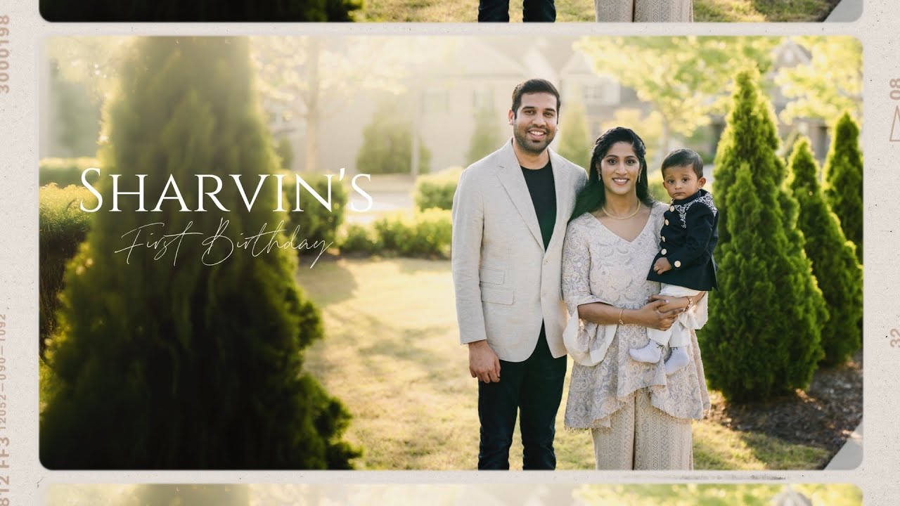 SHARVIN'S 1'st BIRTHDAY