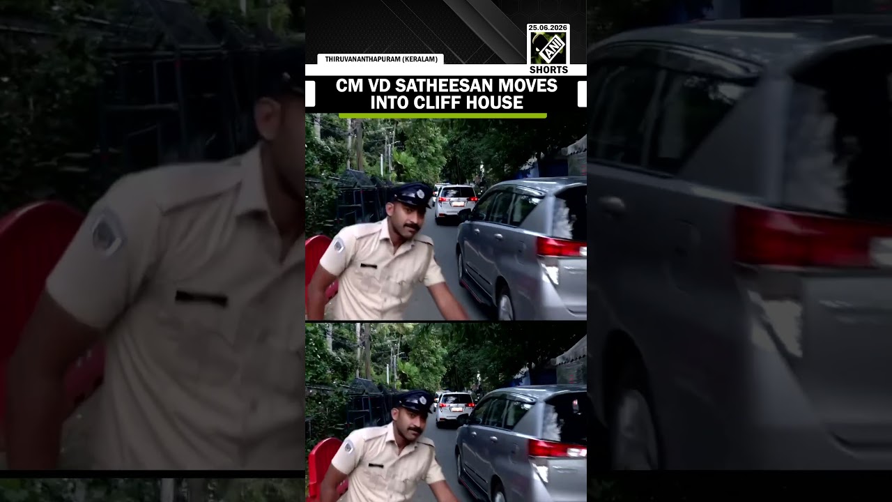 Keralam Chief Minister VD Satheesan moves into official CM residence Cliff House