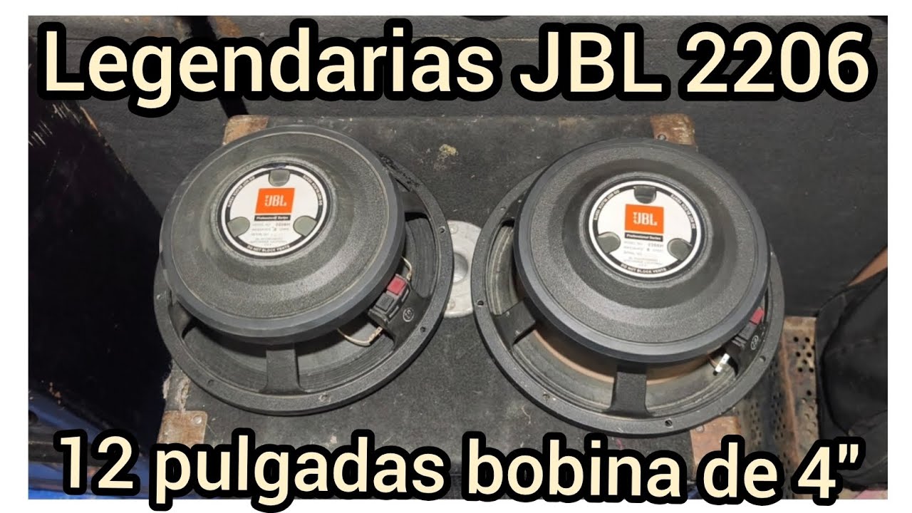 JBL 12 pulgadas mejor que Peavey? Eminence? Jzg? Crack? 18 sound? B&c?