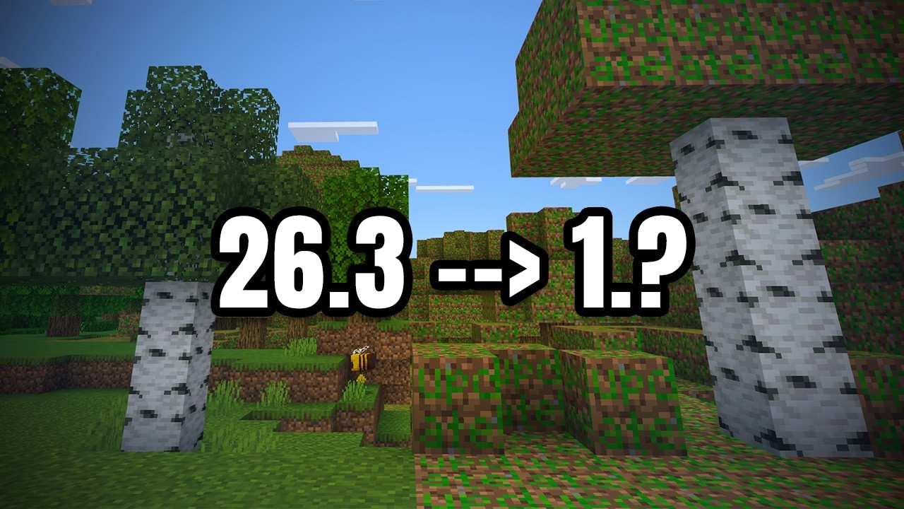 Насколько далеко назад можно откатить версию игры в мире Minecraft Bedrock?