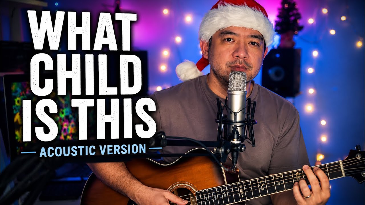 What Child Is This (Traditional Carol) | Acoustic Cover by Jonah Manzano