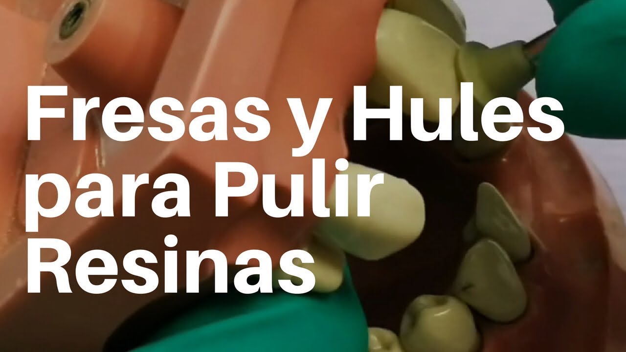 Fresas y Hules PULIDO RESINA👅 #ResinasDentales