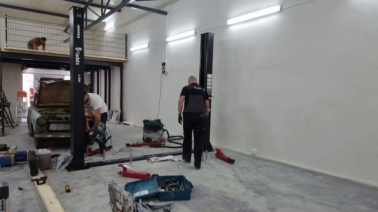 Montáž dvojstĺpový zdvihák REDATS L-200