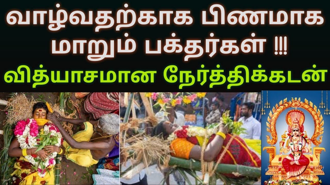 வலங்கைமான் மாரியம்மன் கோயில் பாடைகாவடி திருவிழா | Valangaiman Mahamari Amman Padaikavathi Festival 1