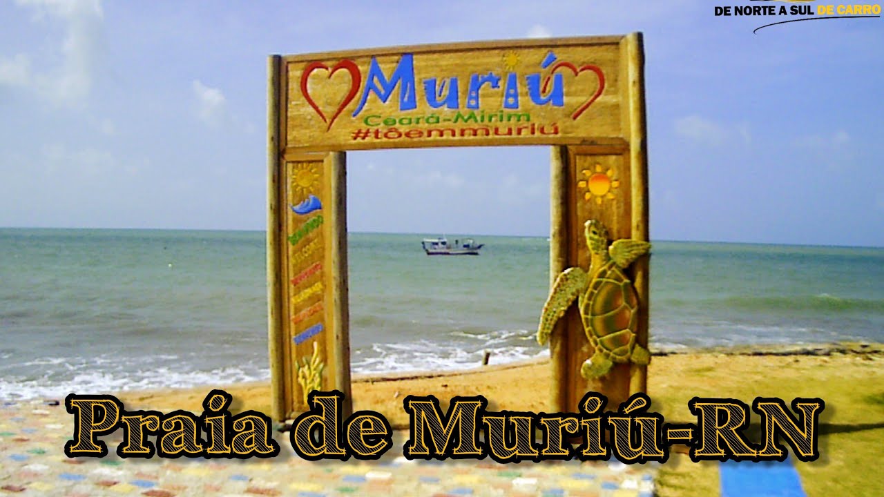 Praia de Muri&uacute;-RN! uma das mais charmosas Praias do Litoral Norte Potiguar!🏖