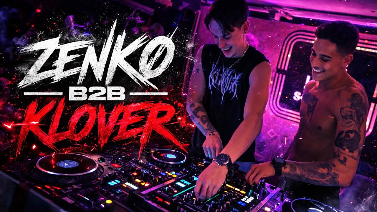 ZENK&Oslash; B2B KLOVER &ndash; TOTAL CHAOS | Hard Techno / Industrial DJ Set (2H15)