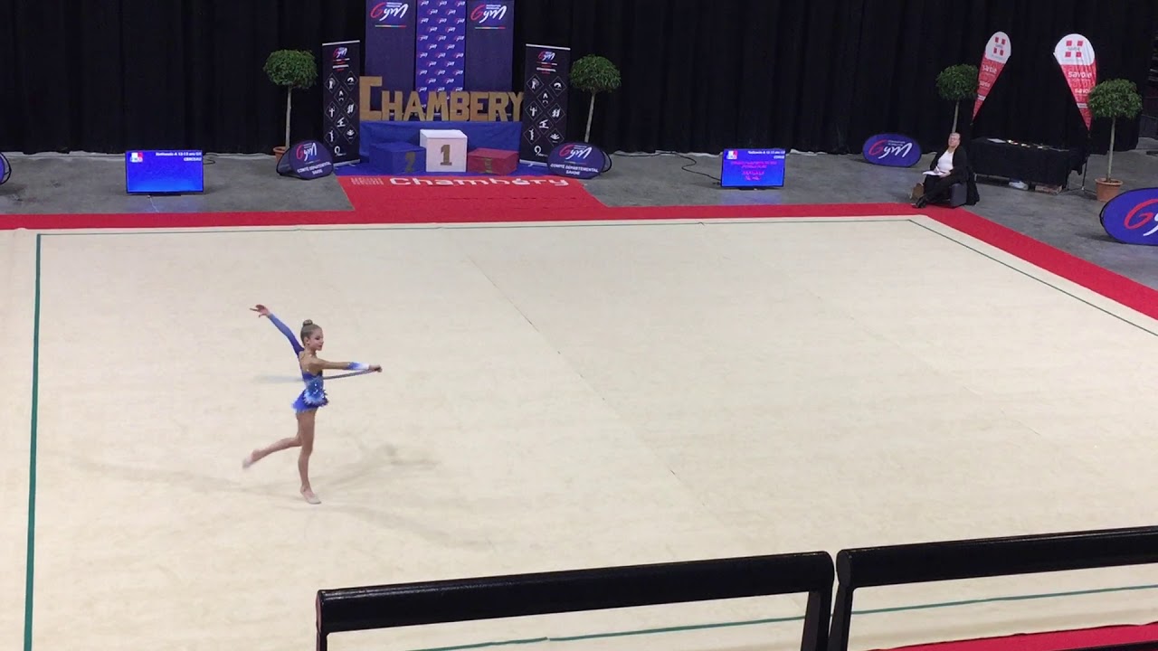 Maëlle Huteau corde - Nat A 12-13 ans - France Chambéry 2019