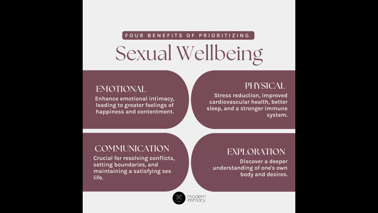 Four benefits to prioritizing your sexual wellbeing