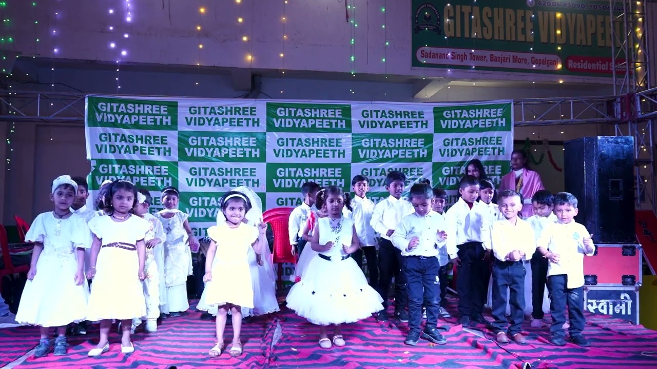 Cute Kids Dance Performance | Ghodi Jaisi Chal Song Dance | School Stage Show Geetashree Vidyapeeth