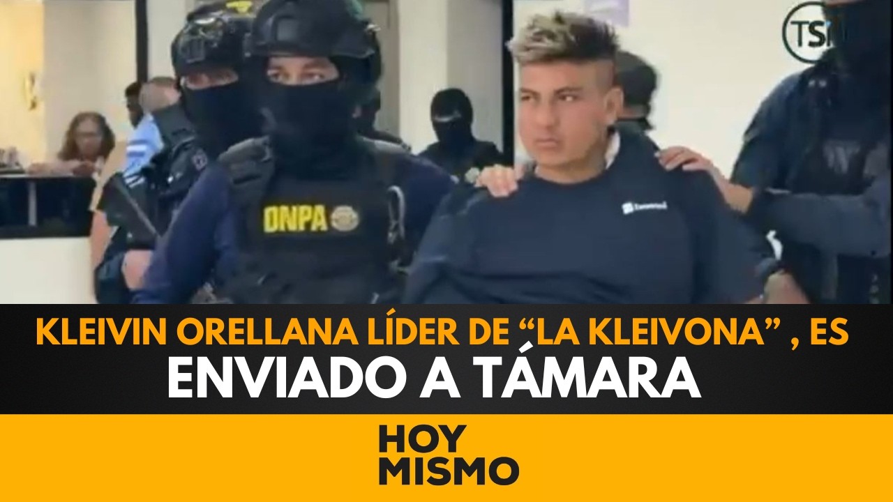 Kleivin Orellana líder de “La Kleivona” , uno de los más buscados, es enviado a la cárcel de Támara