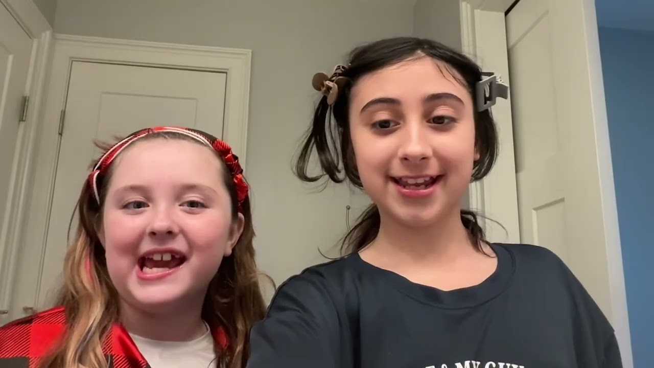 Grwm for ice skating with my friend Teagan!
