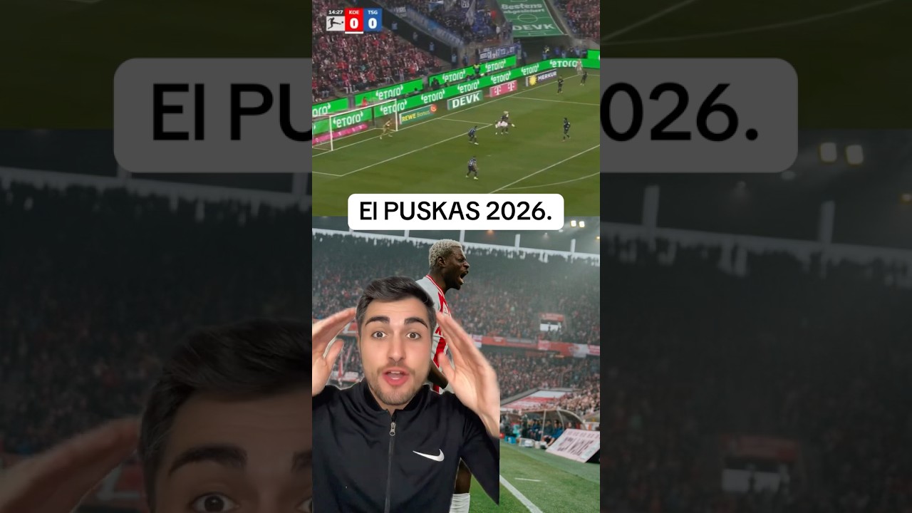 INCRE&Iacute;BLE, puede GANAR el PUSKAS: la CHILENA de RAGNAR ACHE #futbol