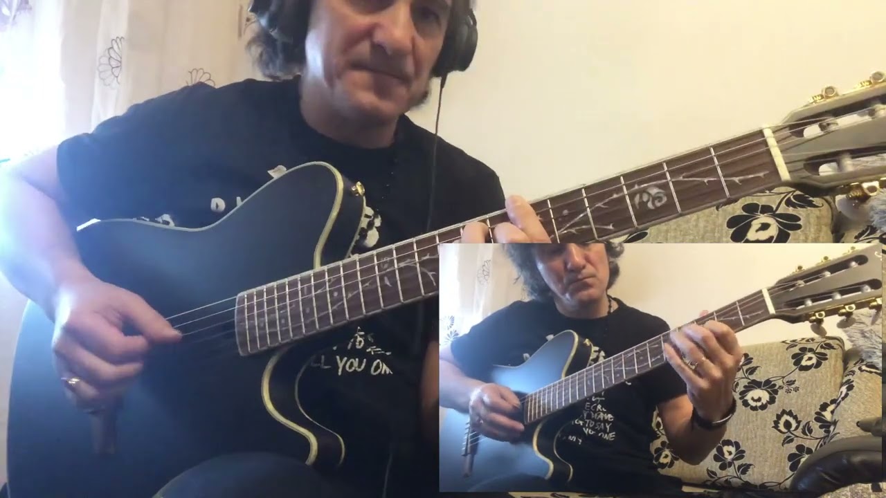 Thelo na me nioseis  (NiKos Vertis )Cover guitar by Sebi Soltan