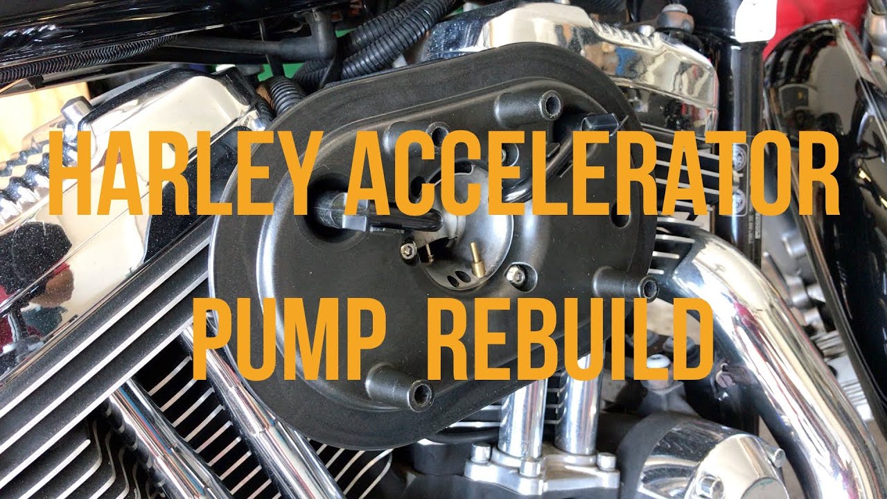 Как отремонтировать ускорительный насос Harley Davidson.