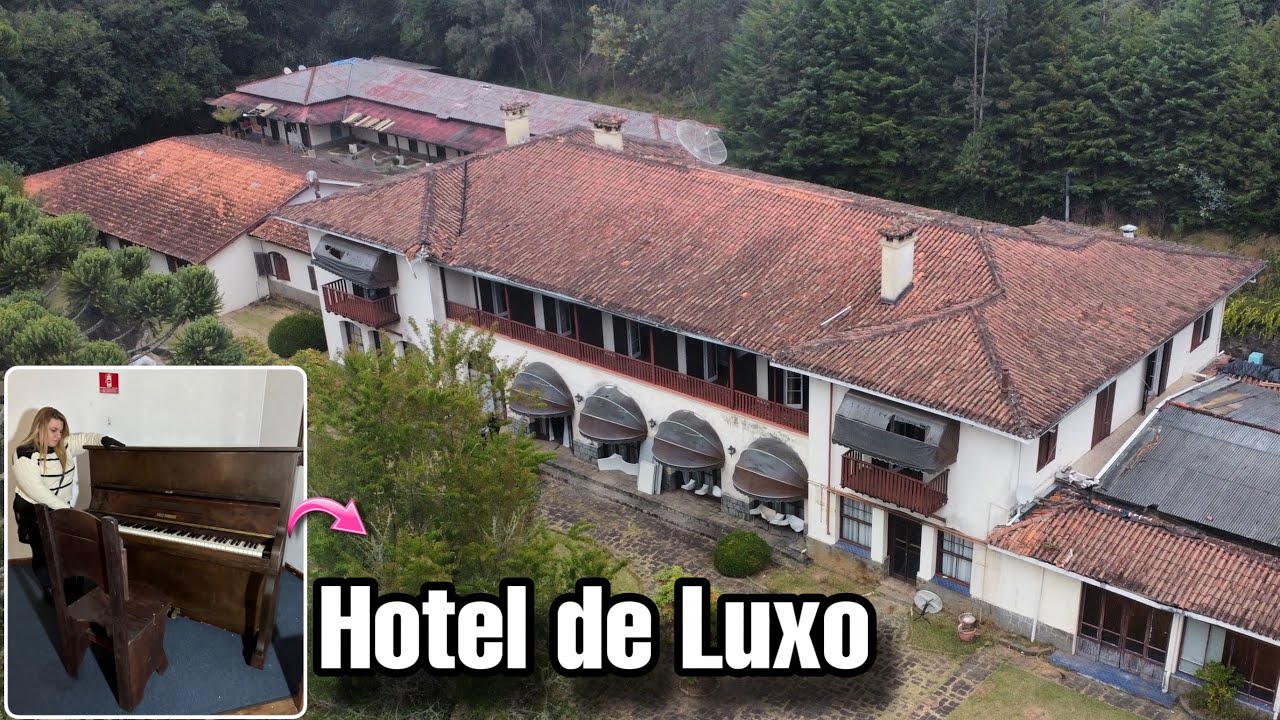 Explorando um Hotel de Luxo Histórico em Campos do Jordão : Antiga Residência de um Governador !