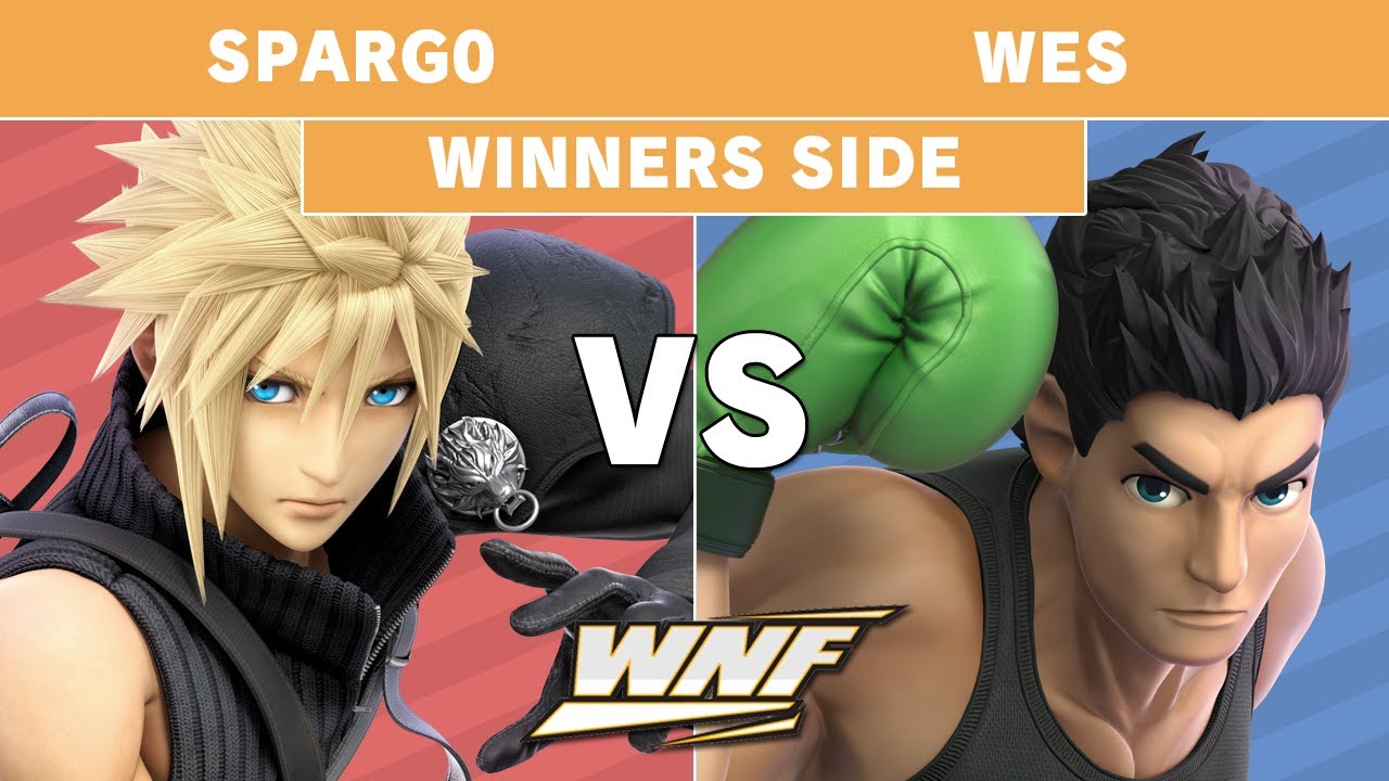 WNF 2.11 Sparg0 (Cloud) vs Wes (Little Mac) - Winners Side - Smash Ultimate