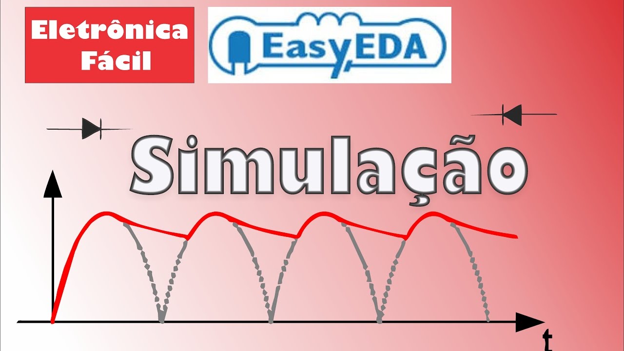 Easy EDA 1 - Simulando Circuitos Eletr&ocirc;nicos Online - Fonte 5V - Eletr&ocirc;nica F&aacute;cil