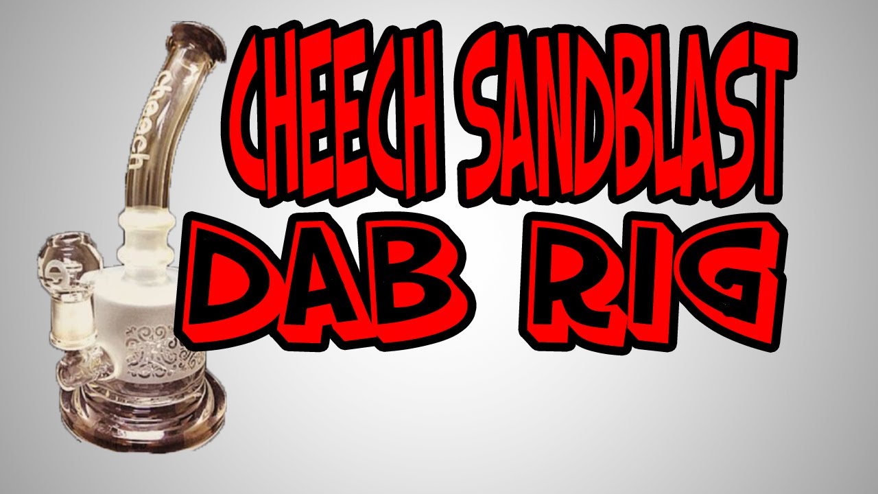Happy 710 and Cheech 9 Inch Sandblast Oil Rig Bubbler