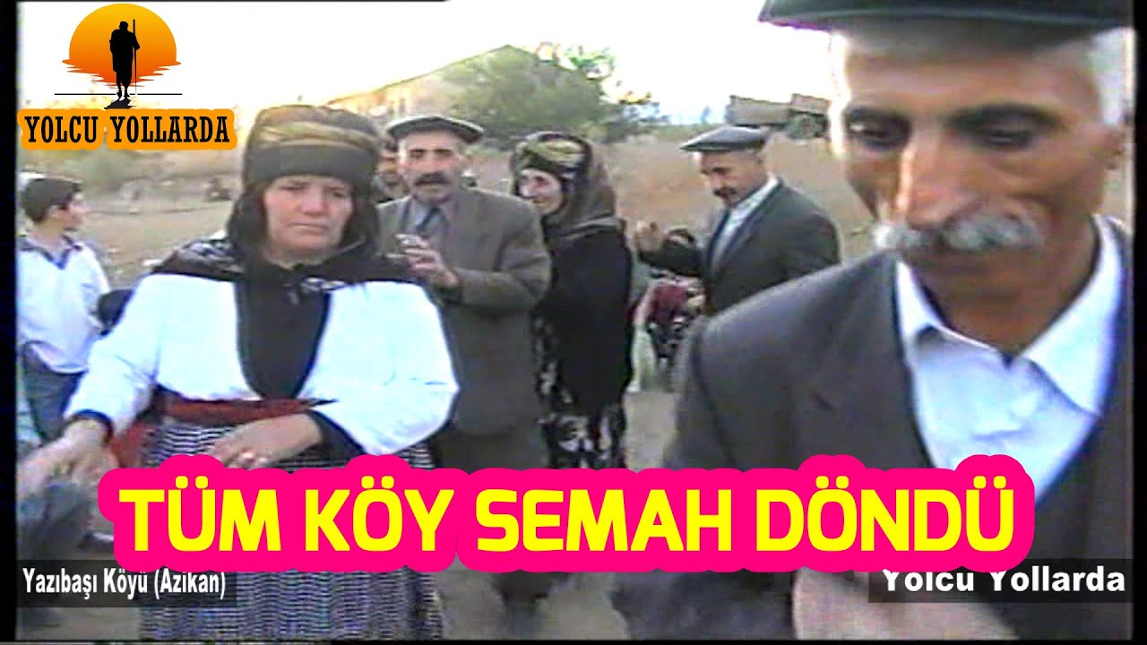 KÖY MEYDANINDA CANLAR ÖNCE SEMAHA DÖNDÜ SONRA @yolcuyollarda