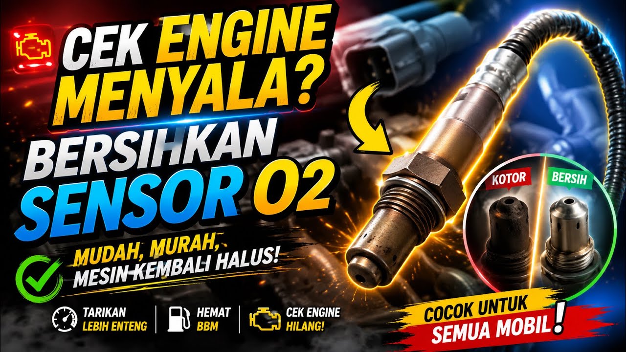 Membersihkan Sensor O2 Suzuki ERTIGA 2012