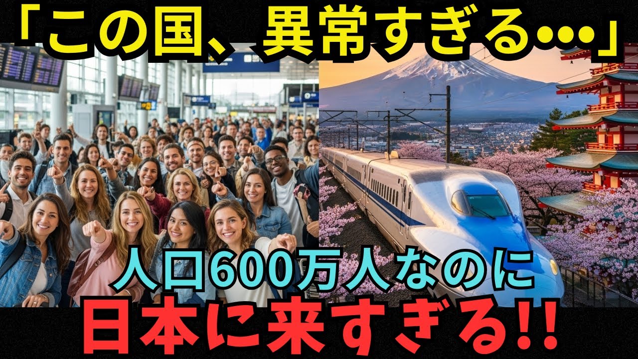 【海外の反応】「なぜこの国は、ここまで日本を愛するのか」人口600万人の国で起きた異常な訪日ラッシュ【日本賞賛】
