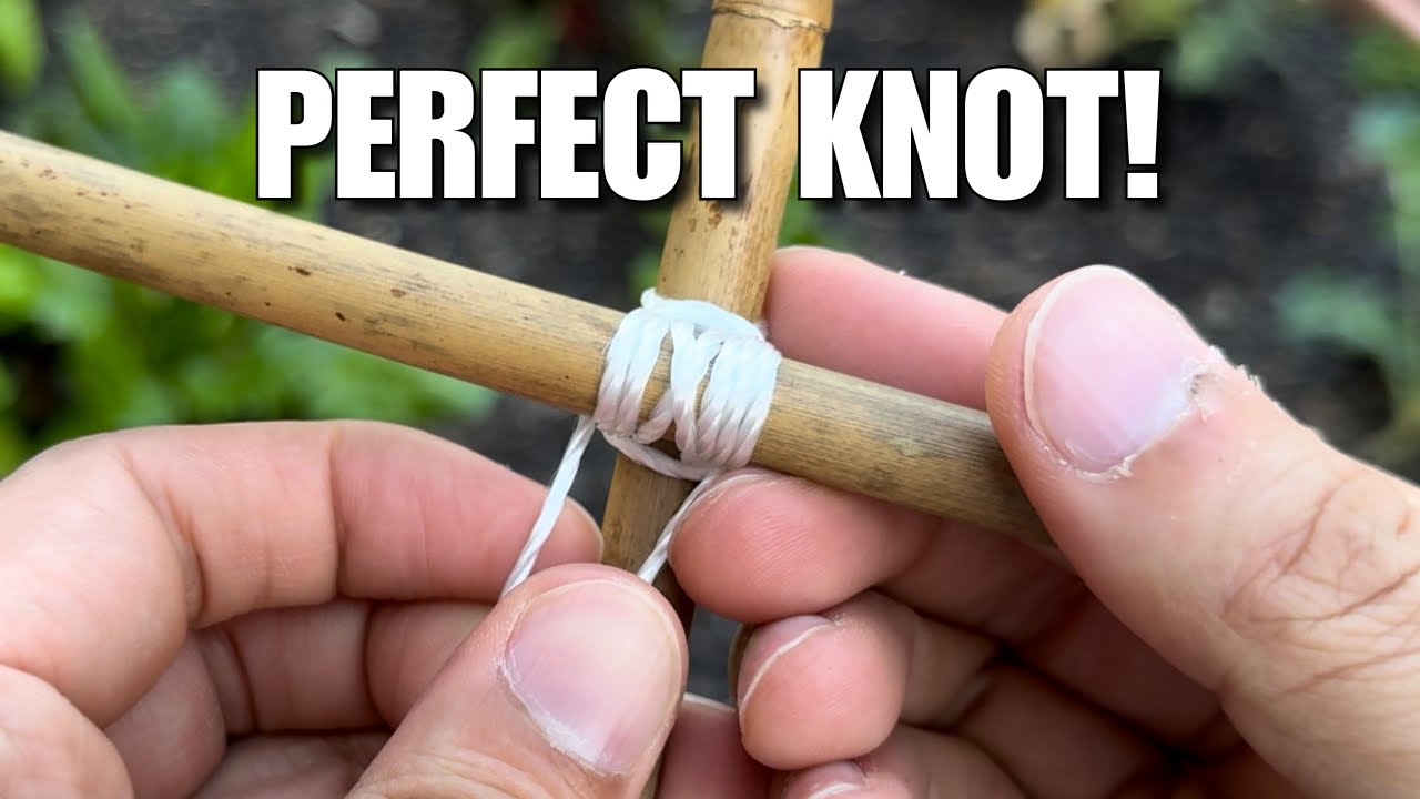 How To Tie An Extremely Useful Knot For Gardening