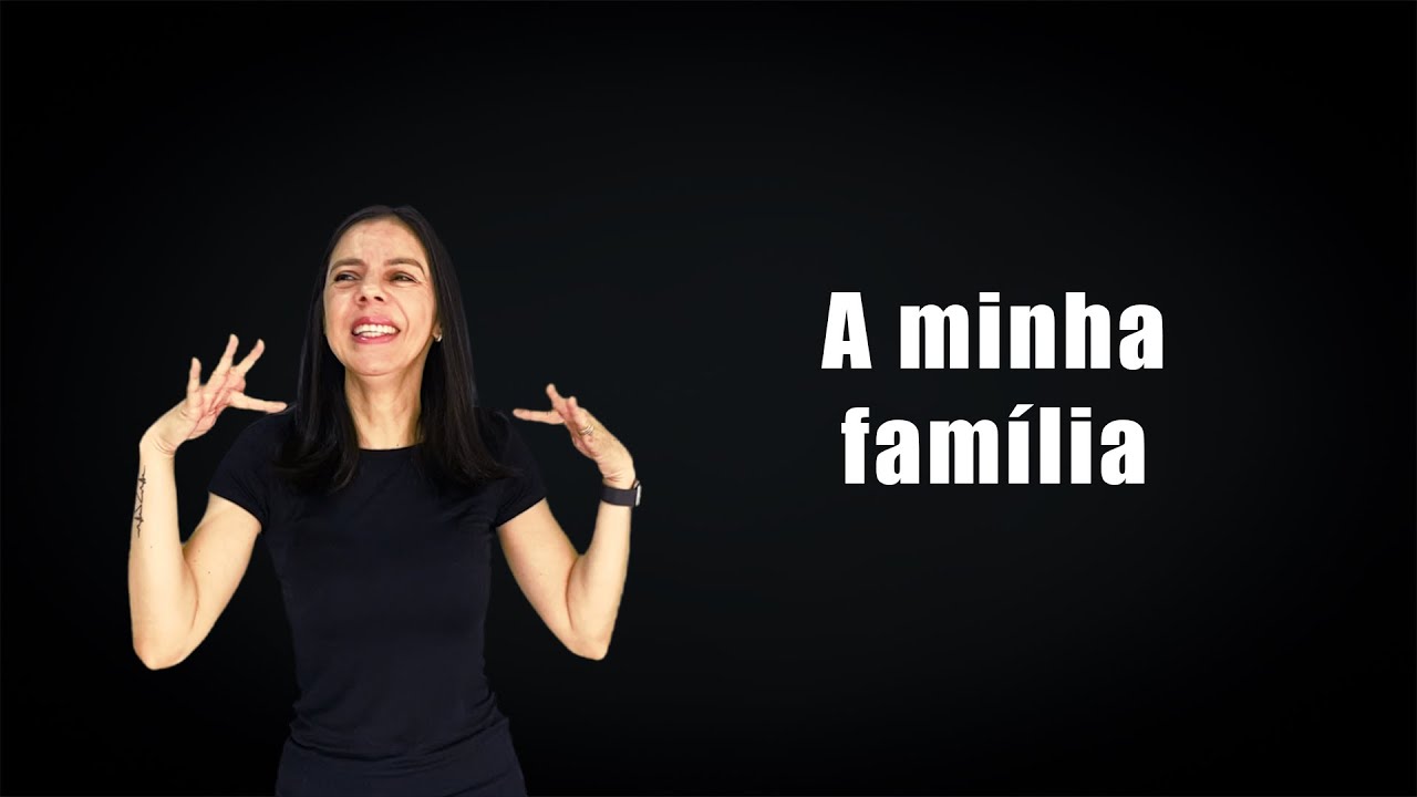 A minha Família - Regis Danese #escolholibras