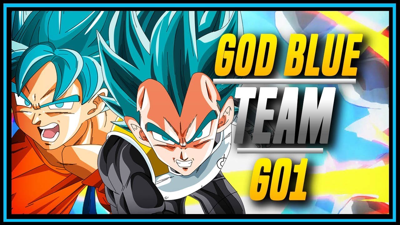 DBFZ ➤ GO1 Using The Power Of The Super Saiyan Blue Gods [ Dragon Ball FighterZ ]