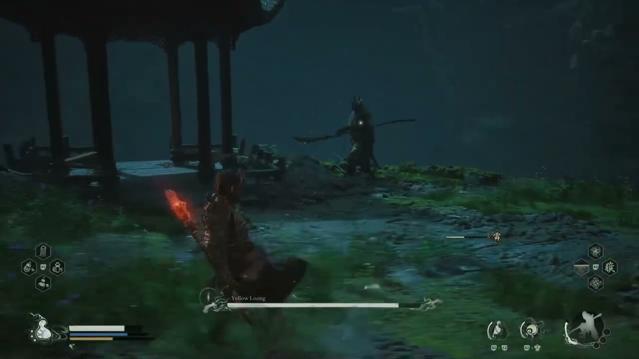 كيف تهزم ميني بوس وتاخذ سلاحه  شابتر 4 في لعبه black myth wukong
