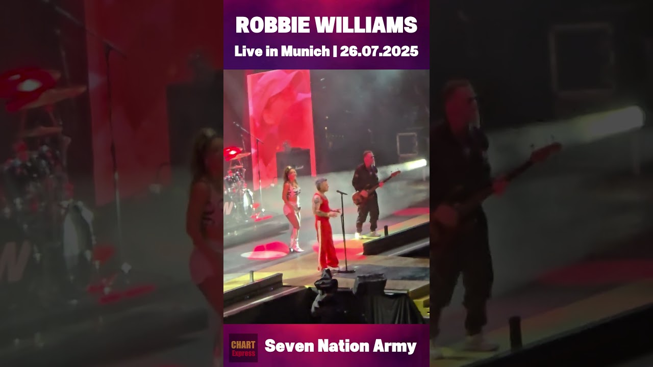 Robbie Williams - Seven Nation Army [Live In Munich, 26.07.2025] #robbiewilliams #m&uuml;nchen #munich