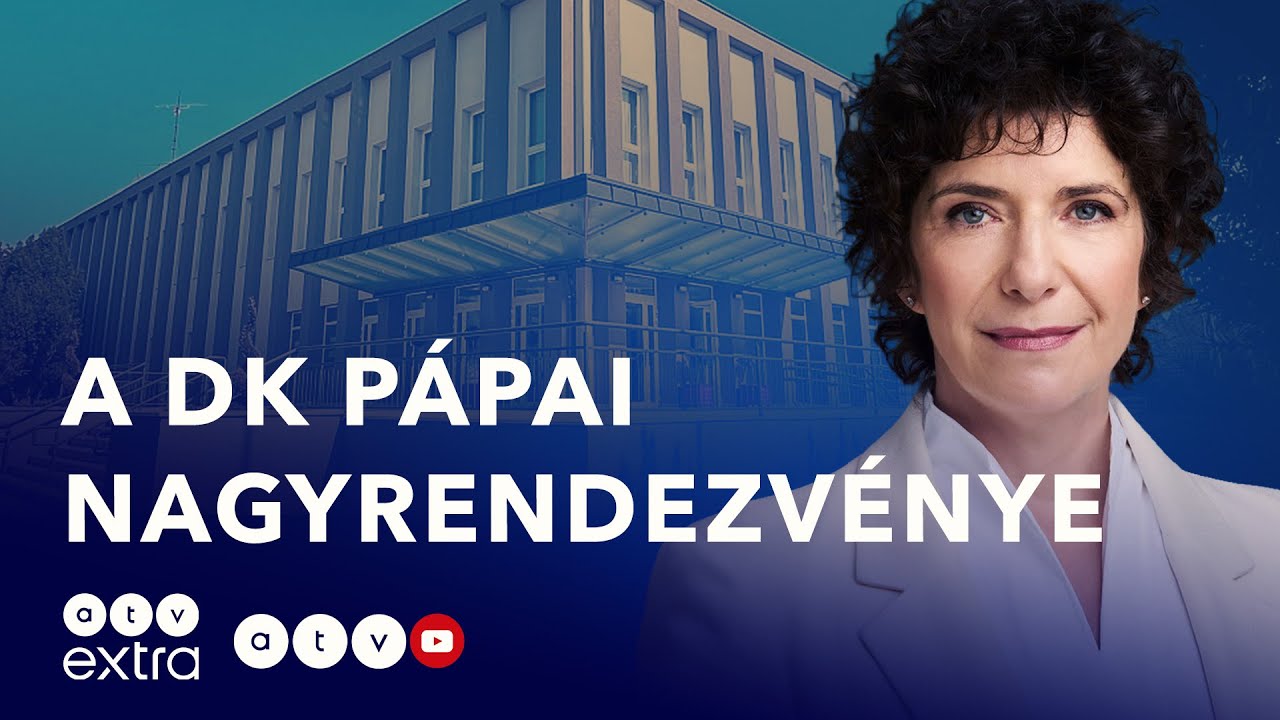 Dobrev Klára országjárása – A DK pápai rendezvénye | ATV Élő