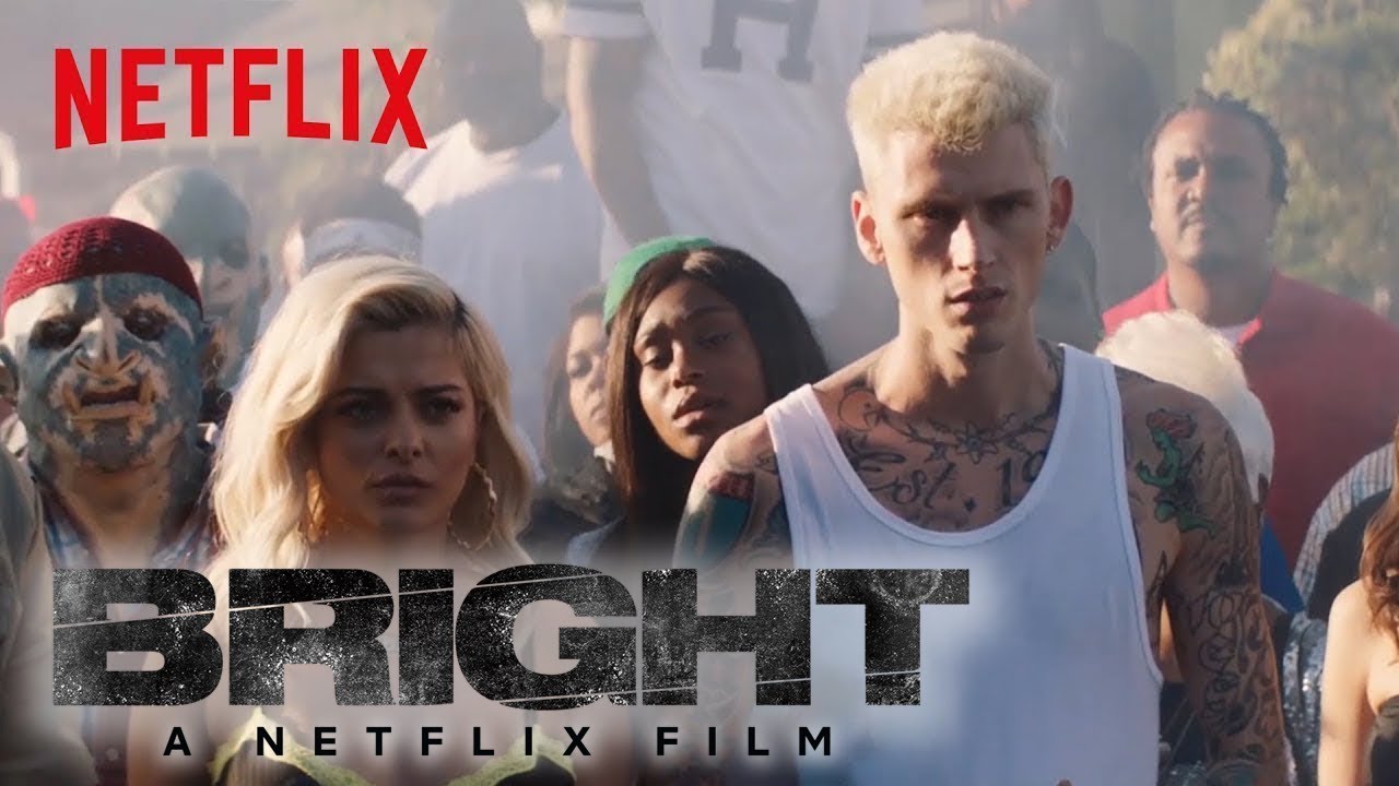 Bright: Behind the Scenes | Machine Gun Kelly, X Ambassadors and Bebe Rexha - Home | Netflix