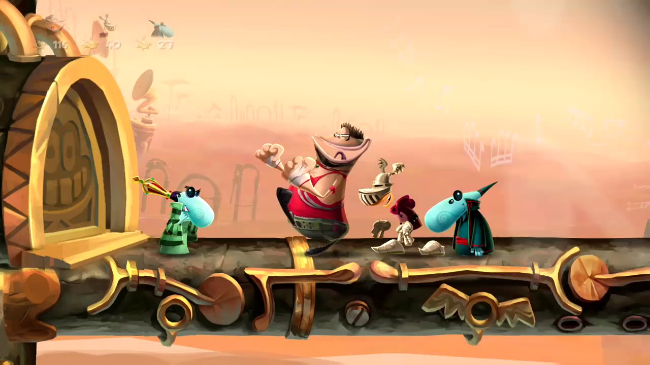 Rayman Legends 3 players local coop