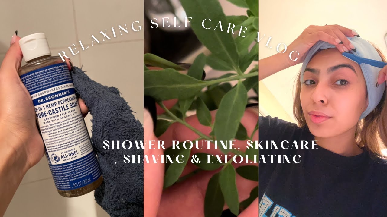 RELAXING SELF CARE ROUTINE
