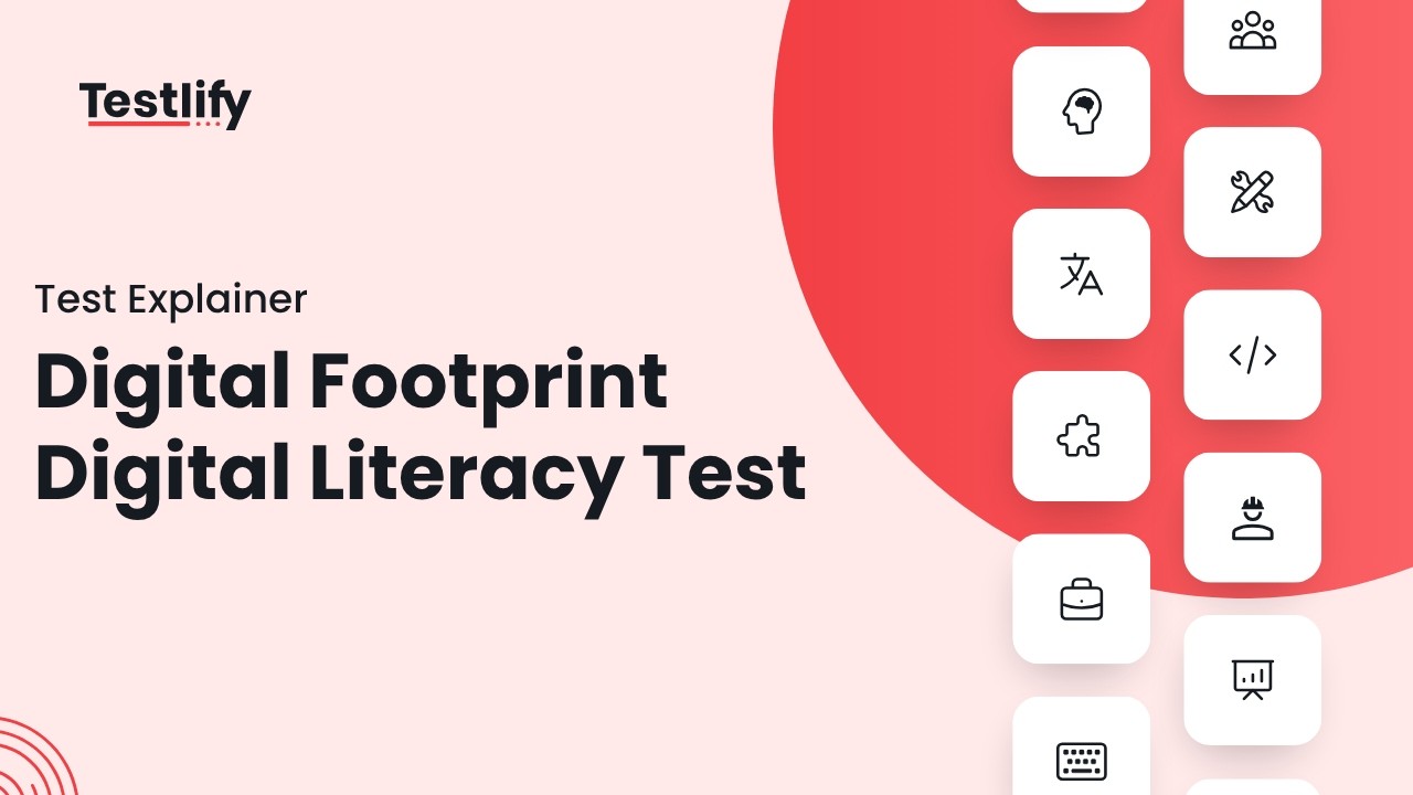 Digital Footprint Digital Literacy Test | Testlify