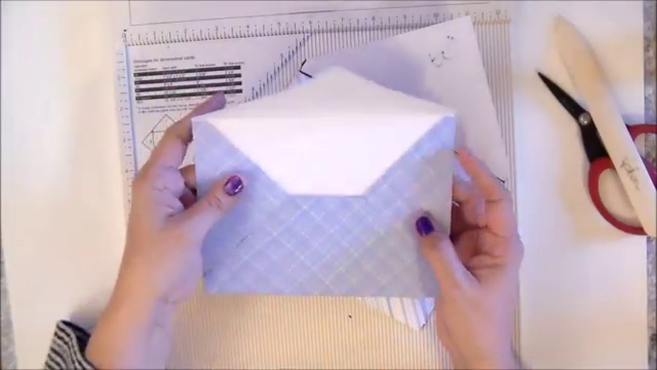 DIY - Use Martha Stewart Scor Board to make envelopes! Justafeww