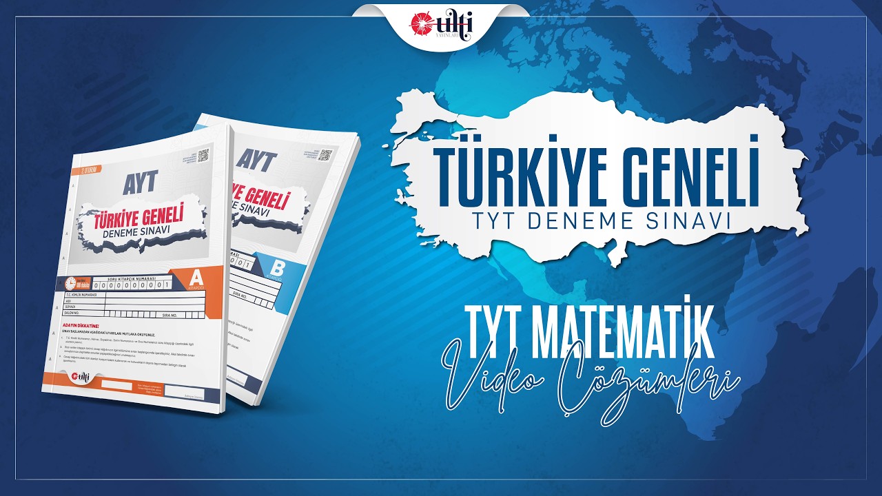 Türkiye Geneli Deneme Sınavı | TYT Matematik Çözümleri | Ulti Yayınları 2026