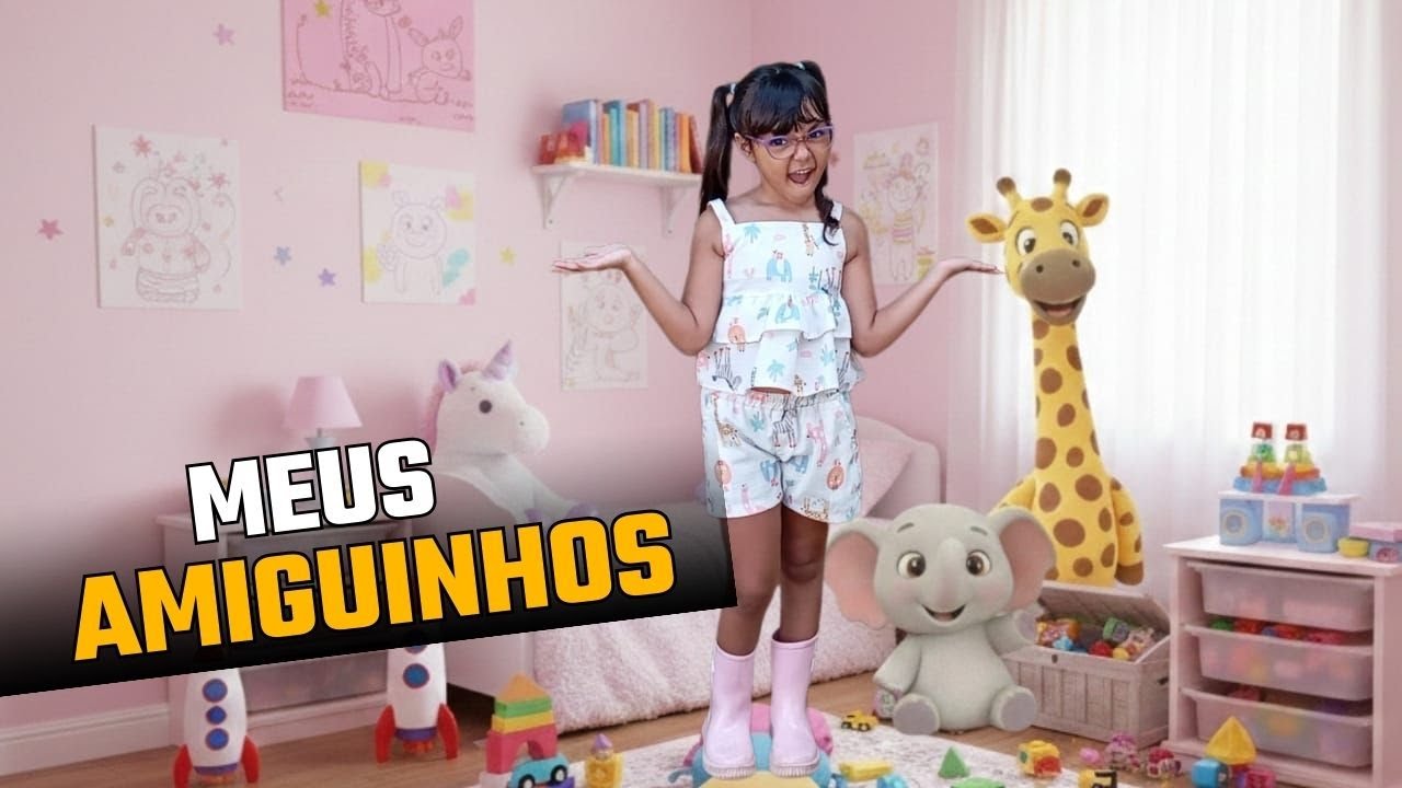 Conheça os Primeiros Amiguinhos da Maria Helena 🐘🦒 | Ser Diferente é Especial 💛