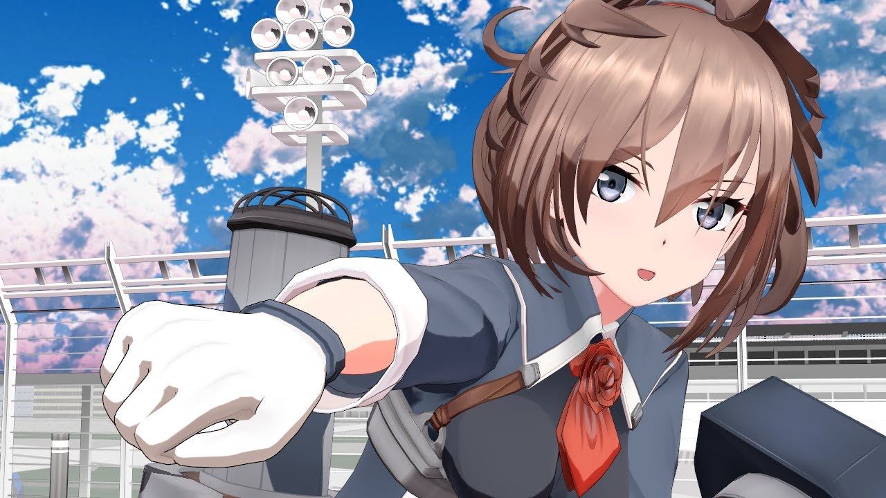 【モデル配布】　シェフィールド 　ELECT　【艦これMMD】