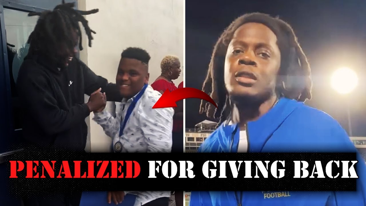 WILD STORY Teddy Bridgewater Suspended from Miami NW HS for USING HIS OWN MONEY to Help the Kids!