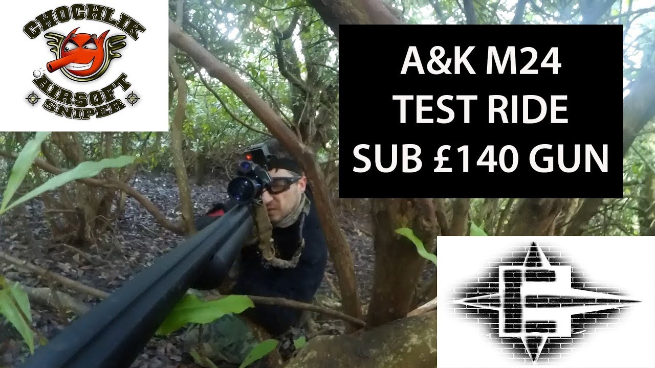 A&K M24 Test Ride by Chochlik -  500fps sub £140 Gun