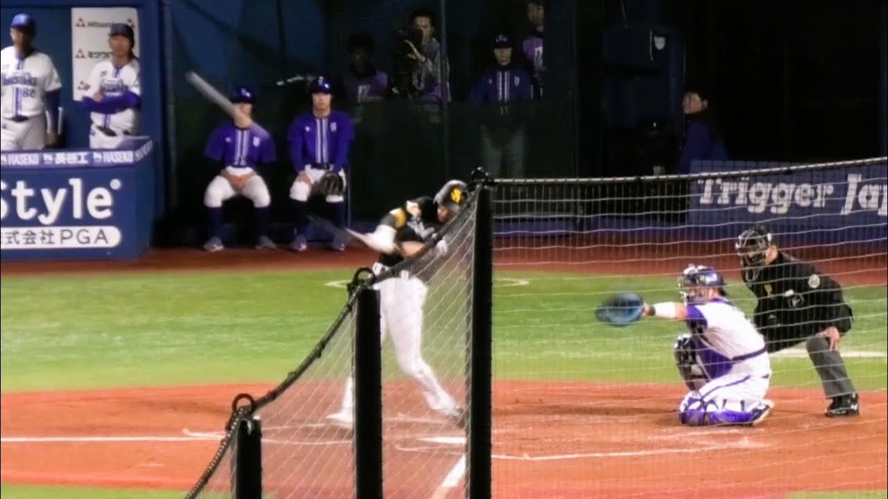 ギータ、日本シリーズ バックスクリーン弾！2024.11.3 (横浜スタジアム 日本シリーズ第6戦)