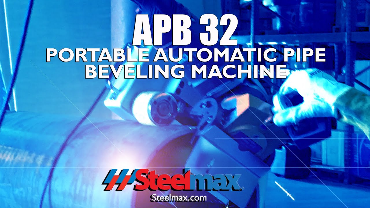 Steelmax - APB32 Portable Automatic Pipe Beveling Machine