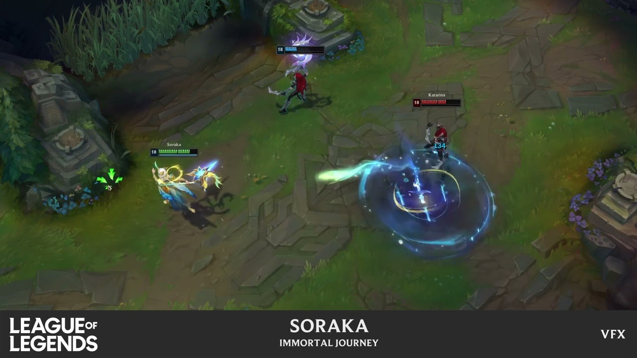 Immortal Journey Soraka VFX IcemoonShu