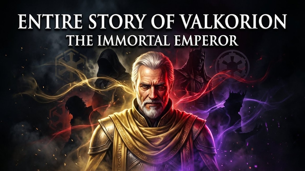The ENTIRE Story of Valkorion: The Immortal Emperor To Fall Asleep To