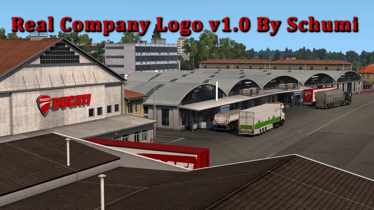 ✅[ETS2. V1.37]...PDT...Real Company Logo v1.0 By Schumi *Very Nice Real Mod*